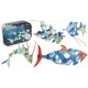 Joc magnetic de construit Clixo - Animalute marine 24 piese Joc magnetic de construit Clixo - Animalute marine 24 piese