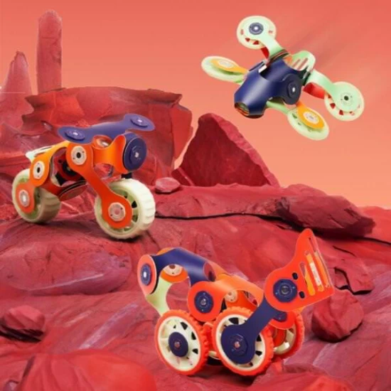 Joc magnetic de construit Clixo - Vehicule spatiale 30 piese Joc magnetic de construit Clixo - Vehicule spatiale 30 piese