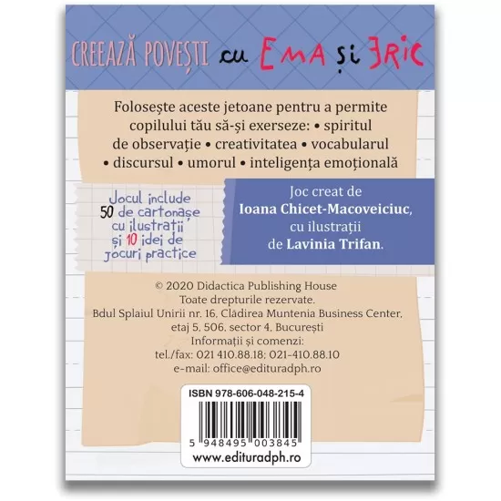 Creeaza povesti cu Ema si Eric Creeaza povesti cu Ema si Eric