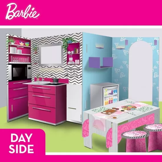 Creeaza si decoreaza - Apartamentul lui Barbie Creeaza si decoreaza - Apartamentul lui Barbie