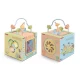 Cub 2 in 1 cu activitati - Pastel Cub 2 in 1 cu activitati - Pastel