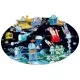 Puzzle 200 piese cu carte - Pamant si Luna Puzzle 200 piese cu carte - Pamant si Luna