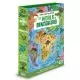 Puzzle 200 piese cu carte - Lumea dinozaurilor Puzzle 200 piese cu carte - Lumea dinozaurilor