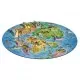 Puzzle 200 piese cu carte - Lumea dinozaurilor Puzzle 200 piese cu carte - Lumea dinozaurilor