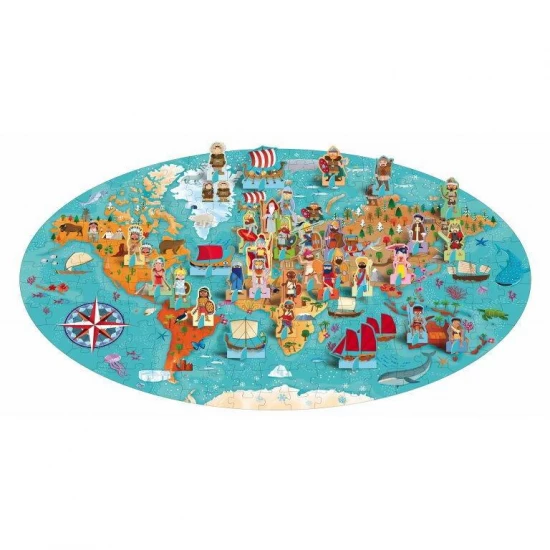 Cunoaste si exploreaza - Puzzle Civilizatii antice (200 piese) Cunoaste si exploreaza - Puzzle Civilizatii antice (200 piese)