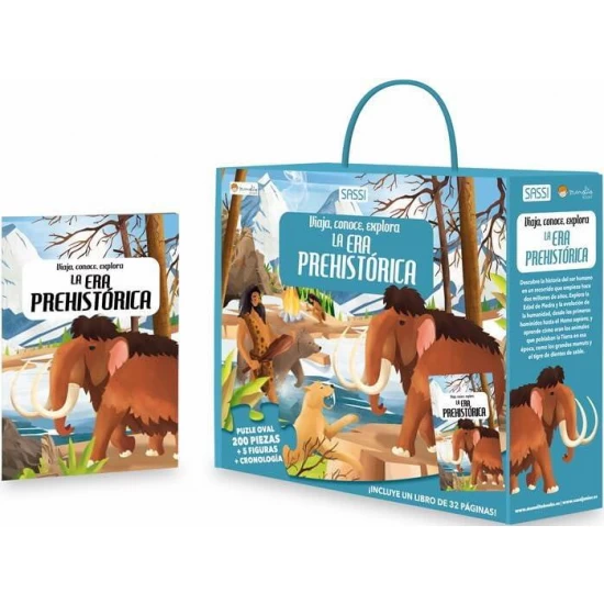 Cunoaste si exploreaza - Puzzle Epoca Preistorica (200 piese) Cunoaste si exploreaza - Puzzle Epoca Preistorica (200 piese)