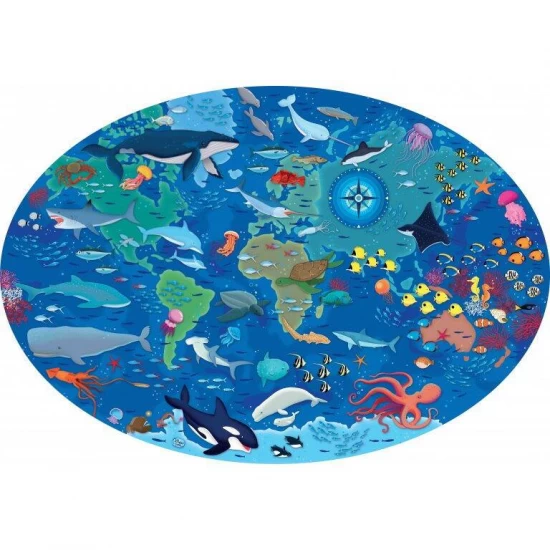 Cunoaste si exploreaza - Puzzle Mari si oceane (205 piese) Cunoaste si exploreaza - Puzzle Mari si oceane (205 piese)