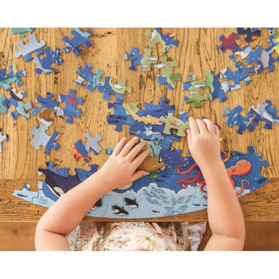 Cunoaste si exploreaza - Puzzle Mari si oceane (205 piese) Cunoaste si exploreaza - Puzzle Mari si oceane (205 piese)