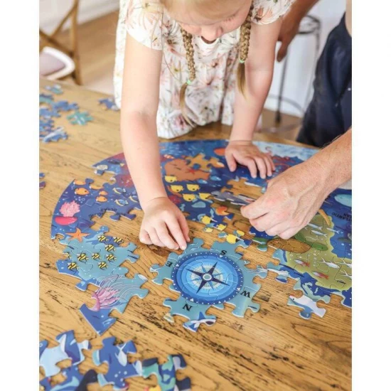 Cunoaste si exploreaza - Puzzle Mari si oceane (205 piese) Cunoaste si exploreaza - Puzzle Mari si oceane (205 piese)