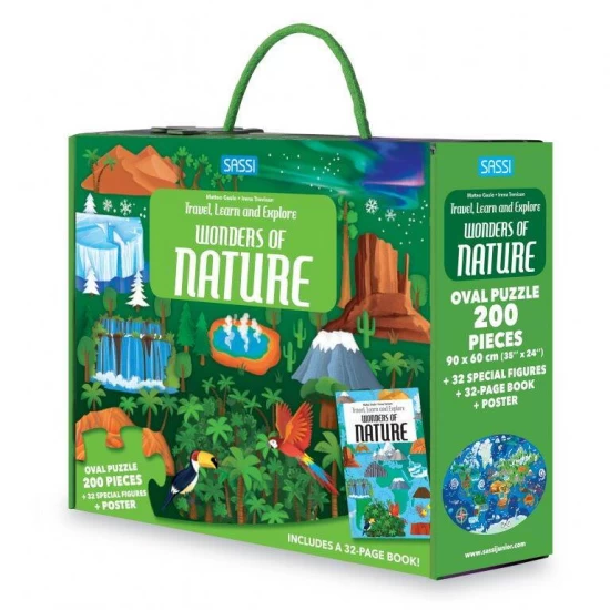 Cunoaste si exploreaza - Puzzle Minunile naturii (200 piese) Cunoaste si exploreaza - Puzzle Minunile naturii (200 piese)