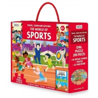 Cunoaste si exploreaza - Puzzle Ora de sport (200 piese)