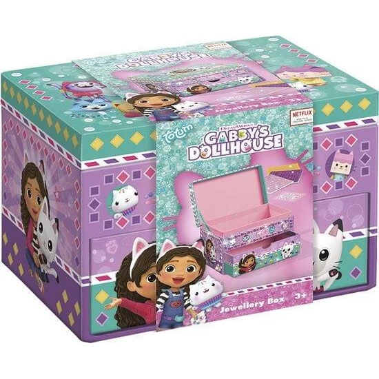 Decoreaza cutia cu bijuterii - Gabby's Dollhouse Decoreaza cutia cu bijuterii - Gabby's Dollhouse