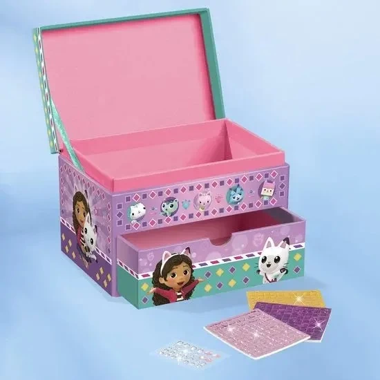 Decoreaza cutia cu bijuterii - Gabby's Dollhouse Decoreaza cutia cu bijuterii - Gabby's Dollhouse