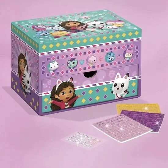 Decoreaza cutia cu bijuterii - Gabby's Dollhouse Decoreaza cutia cu bijuterii - Gabby's Dollhouse