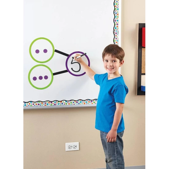 Set educativ magnetic gigant - Descompunerea Numerelor