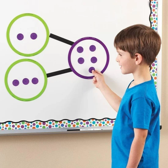 Set educativ magnetic gigant - Descompunerea Numerelor