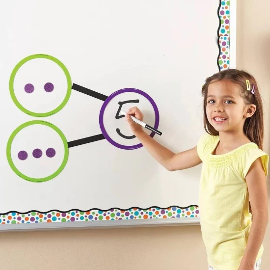 Set educativ magnetic gigant - Descompunerea Numerelor