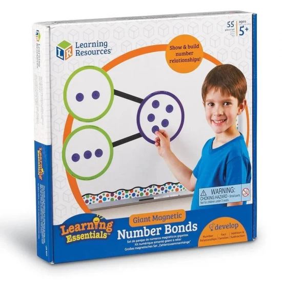 Set educativ magnetic gigant - Descompunerea Numerelor