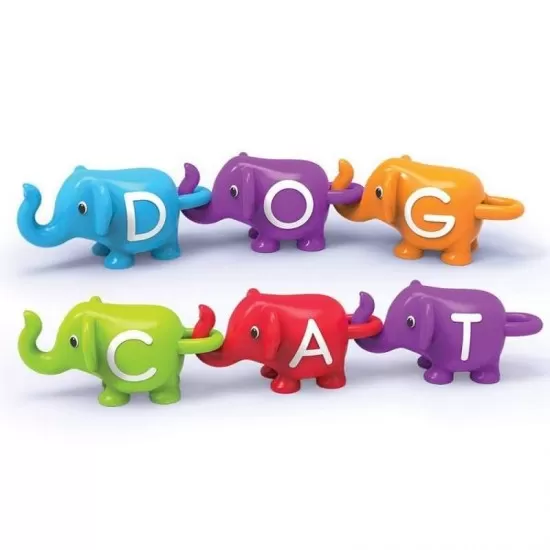 Elefantei cu litere Elefantei cu litere