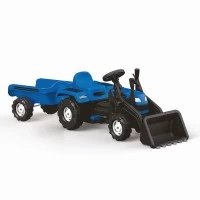 Excavator cu pedale si remorca Dolu
