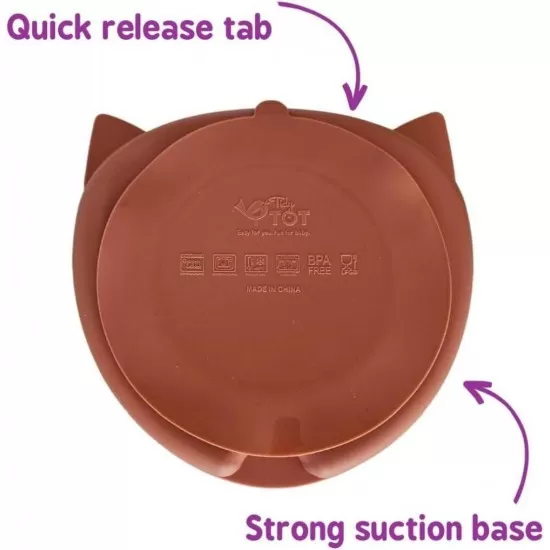 Farfurie diversificare din silicon - Vulpita Farfurie diversificare din silicon - Vulpita