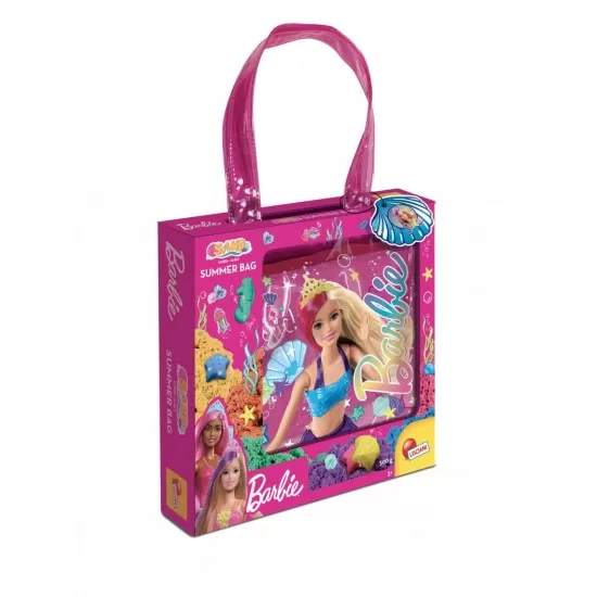 Gentuta de plaja cu nisip kinetic - Barbie Gentuta de plaja cu nisip kinetic - Barbie
