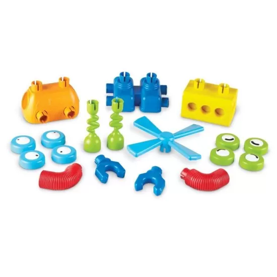 Hai sa construim - 1, 2, 3 Robotel colorat Hai sa construim - 1, 2, 3 Robotel colorat