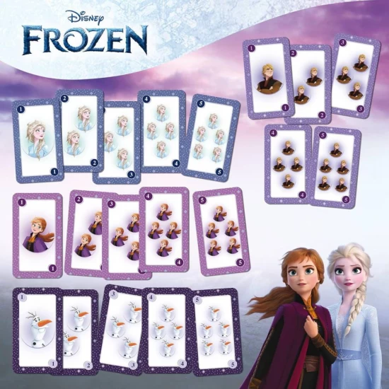 Joc de carti 2 in 1 - Frozen Joc de carti 2 in 1 - Frozen