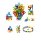 Joc de constructie STEAM - Scaune colorate 72 piese Joc de constructie STEAM - Scaune colorate 72 piese