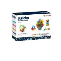 Joc de constructie STEAM - Scaune colorate 72 piese