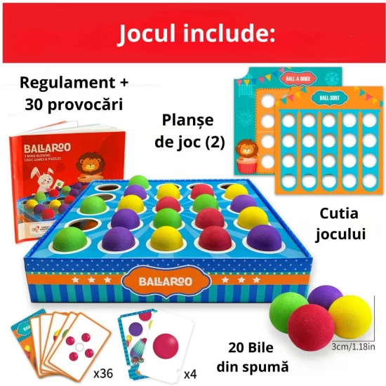 Joc de logica - Carnavalul Bilutelor Joc de logica - Carnavalul Bilutelor