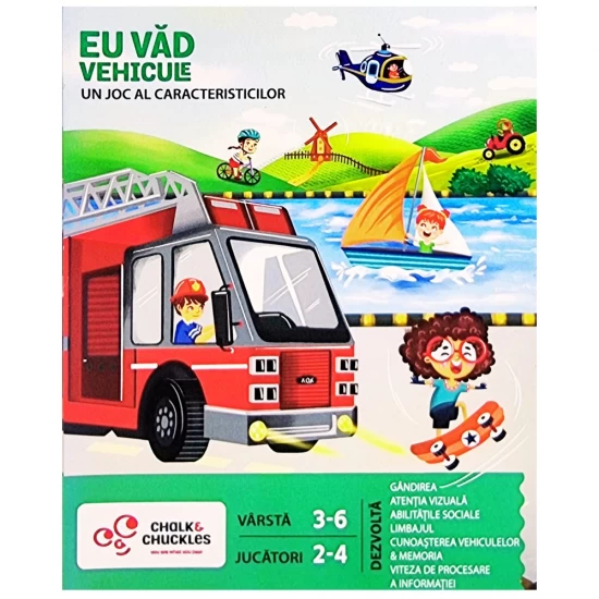 Joc de logica - Eu vad - Vehicule Joc de logica - Eu vad - Vehicule