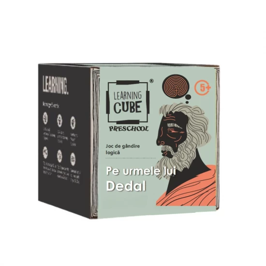 Joc de logica Learning Cube - Pe urmele lui Dedal Joc de logica Learning Cube - Pe urmele lui Dedal