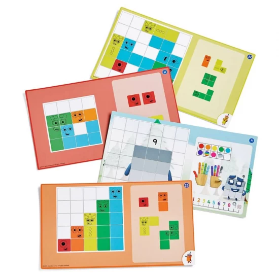 Joc de logica Numberblocks - Rezolva puzzle-uri Joc de logica Numberblocks - Rezolva puzzle-uri