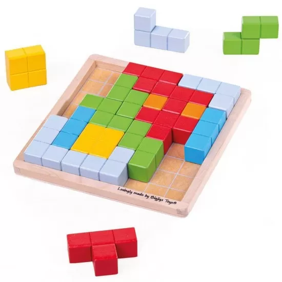 Joc de logica - Puzzle colorat Joc de logica - Puzzle colorat