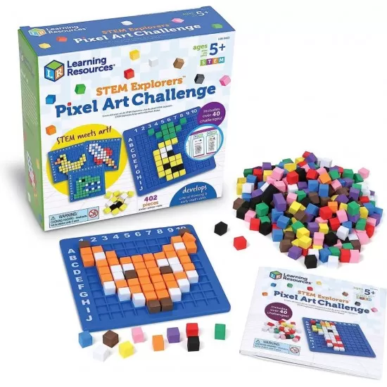 Joc de logica STEM - Arta Pixel Joc de logica STEM - Arta Pixel