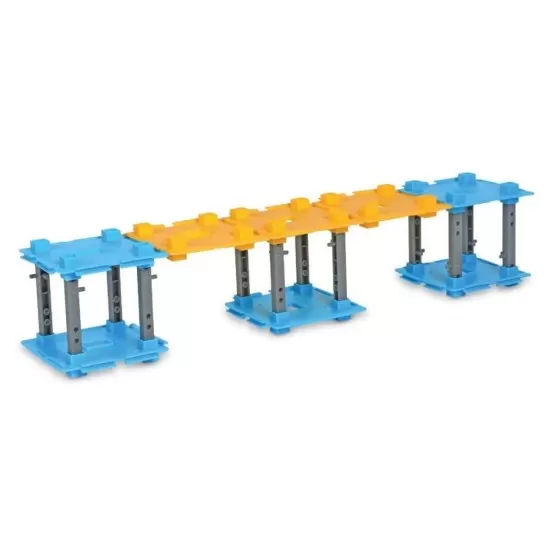 Joc de logica STEM - Construim podul 62 piese Joc de logica STEM - Construim podul 62 piese