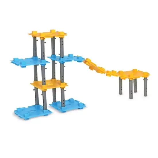 Joc de logica STEM - Construim podul 62 piese Joc de logica STEM - Construim podul 62 piese