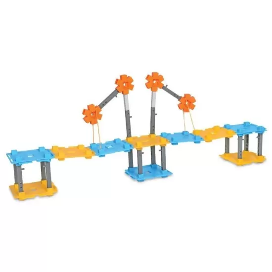 Joc de logica STEM - Construim podul 62 piese Joc de logica STEM - Construim podul 62 piese