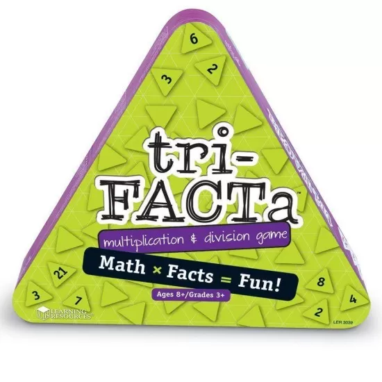 Joc de matematica Tri-FACTa - Inmultiri si impartiri