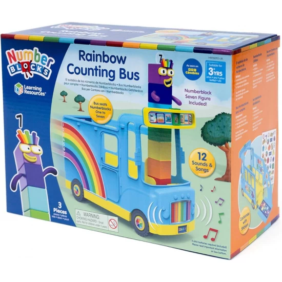 Joc de rol - Numberblocks® si autobuzul curcubeu Joc de rol - Numberblocks® si autobuzul curcubeu