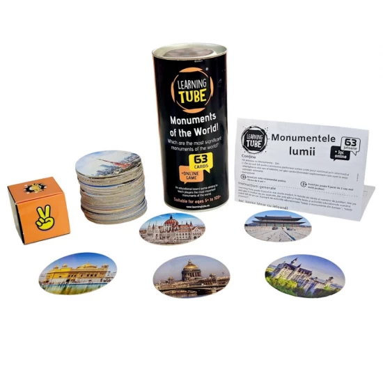 Joc Learning Tube - Monumentele lumii Joc Learning Tube - Monumentele lumii