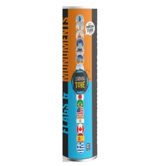 Joc Learning Tube - Steaguri si monumentele lumii Joc Learning Tube - Steaguri si monumentele lumii