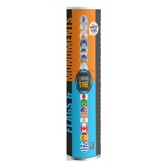 Joc Learning Tube - Steaguri si monumentele lumii Joc Learning Tube - Steaguri si monumentele lumii