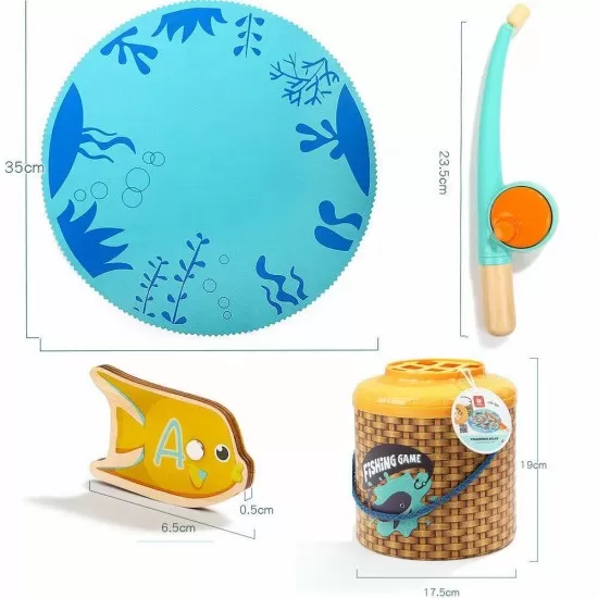 Joc magnetic de pescuit - 30 piese Joc magnetic de pescuit - 30 piese