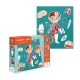 Joc magnetic - Descopera corpul uman Joc magnetic - Descopera corpul uman