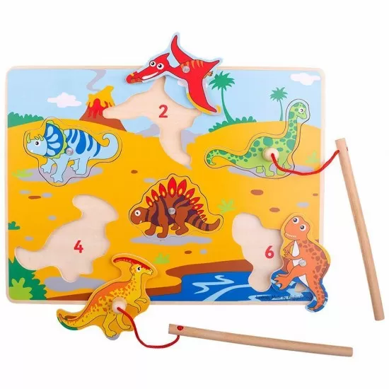 Joc magnetic Dinozaurii fiorosi Joc magnetic Dinozaurii fiorosi