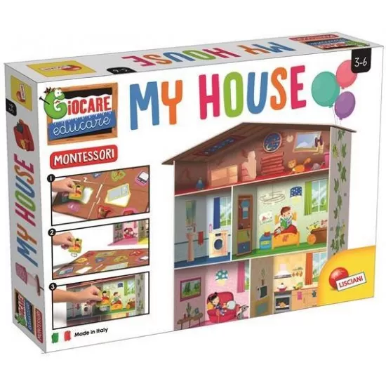 Joc Montessori Maxi - Casuta mea Joc Montessori Maxi - Casuta mea