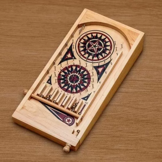 Joc Pinball din lemn Joc Pinball din lemn