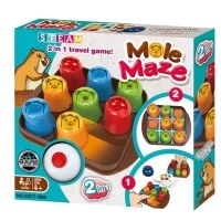 Joc STEAM 2 in 1 -  Labirintul cartitei